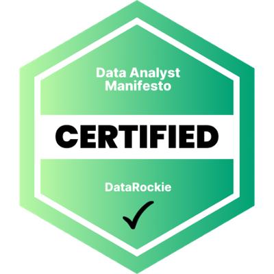 Data Analyst Manifesto